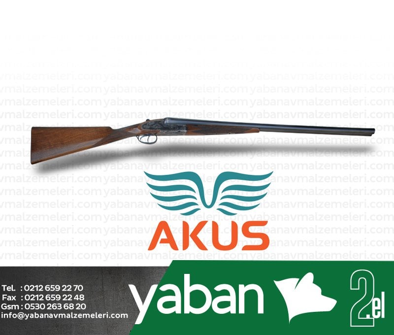 AKUS SPECIAL LÜKS ÇİFTE AV TÜFEĞİ / 2.EL