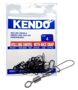 Kendo Rollıng Swivel With Nice Snap 12 10pcs