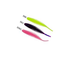 LUCKY JOHN ULTRA WORM 1''  (S88/ S63 / 309G ) 2.54 CM  60P