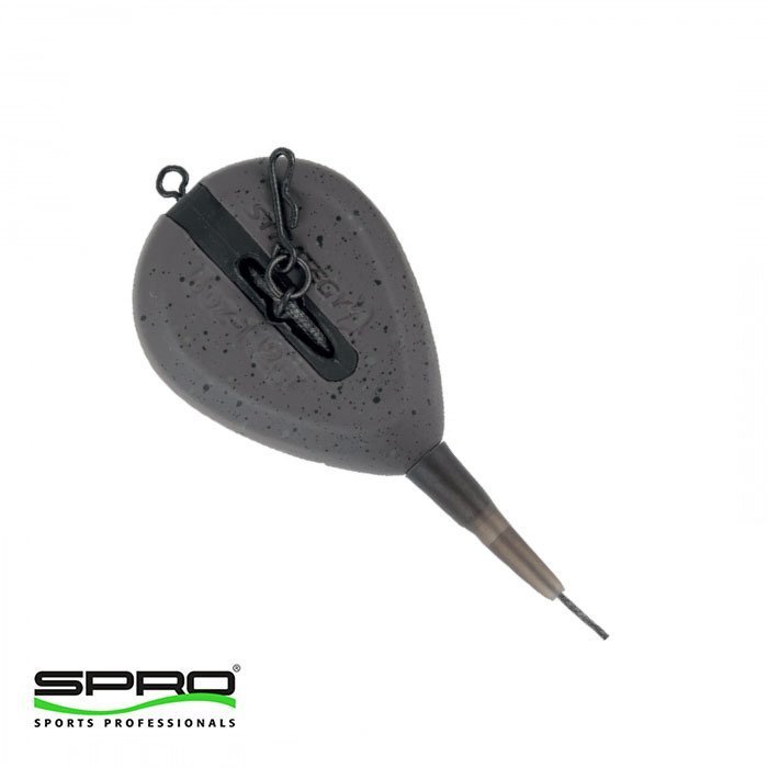 SPRO Flat Pear CS Inline Pack 4Oz Silt