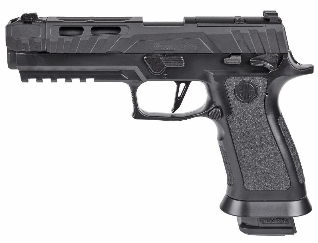 SIG SAUER P320 SPECTRE COMP BLACKOUT BLOWBACK HAVALI TABANCA