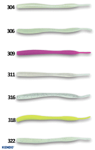 Kendo Mebaru&Ajı Worm 2.55 inch 7 Adet 316