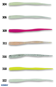 Kendo Mebaru&Ajı Worm 2.0 inch 12 Adet Suni Yem 309