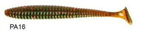 Lucky John S-Shad Tail 3.8'' 9.65 cm Silikon Yem PA16