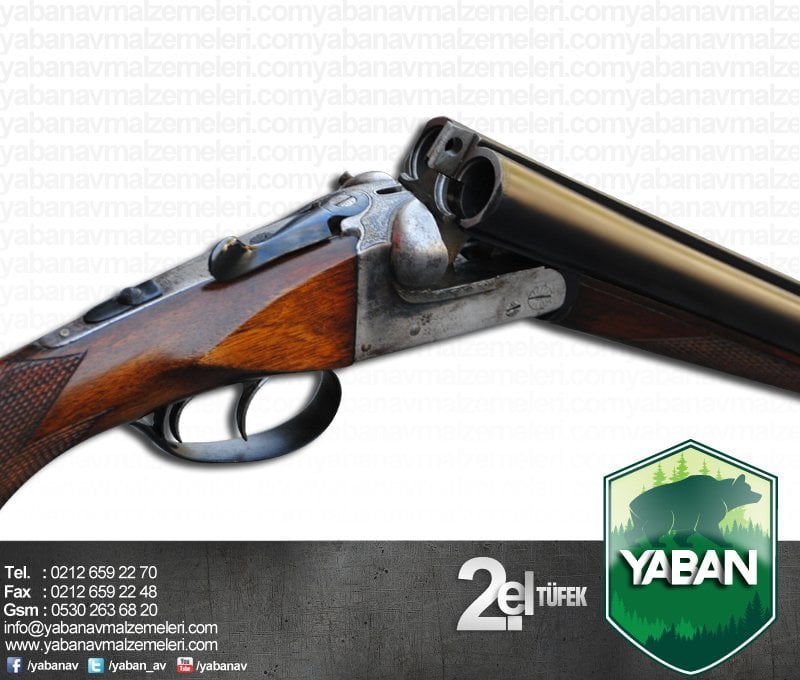 AYA PIEPER 12 CAL. ÇİFTE AV TÜFEĞİ