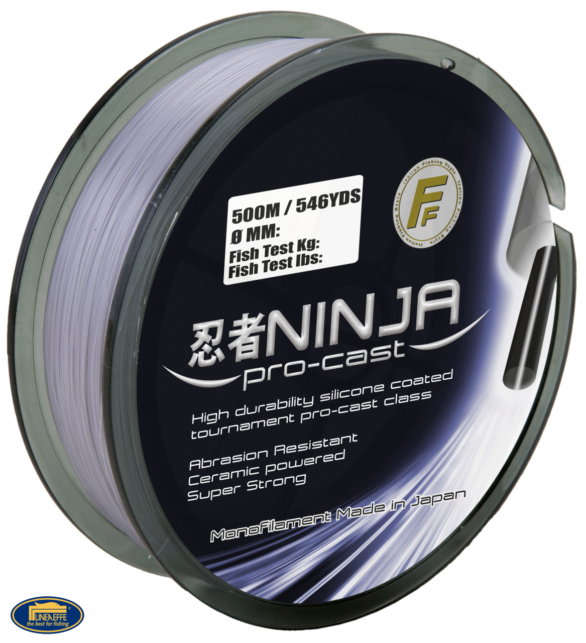 Lıneaeffe Nınja Pro Cast 250Mt Grey