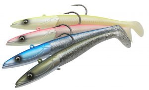 Savage gear Sandeel 20 cm 180 gr 2+1 Suni Yem Blue Silver UV