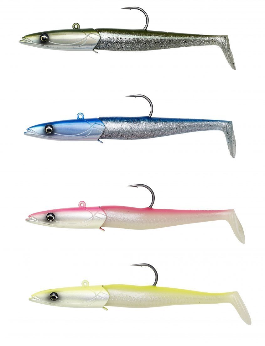 Savage gear Sandeel 20 cm 180 gr 2+1 Suni Yem Pink Glow