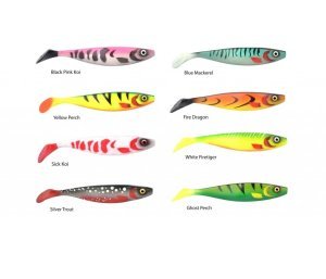 SPRO Wob 2.0 12Cm YP Silikon Yem - Yellow Perch