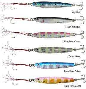 Savage gear 3D Slim Minnow 80 Jig Suni Yem Blue Pink Zebra