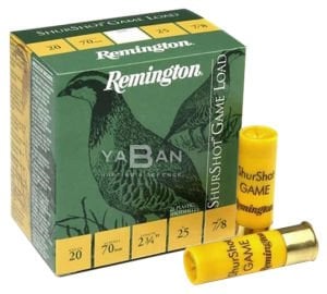 REMINGTON (ITALY) SHURSHOT GAME LOAD 25 GR. AV FİŞEĞİ - 20 CAL.