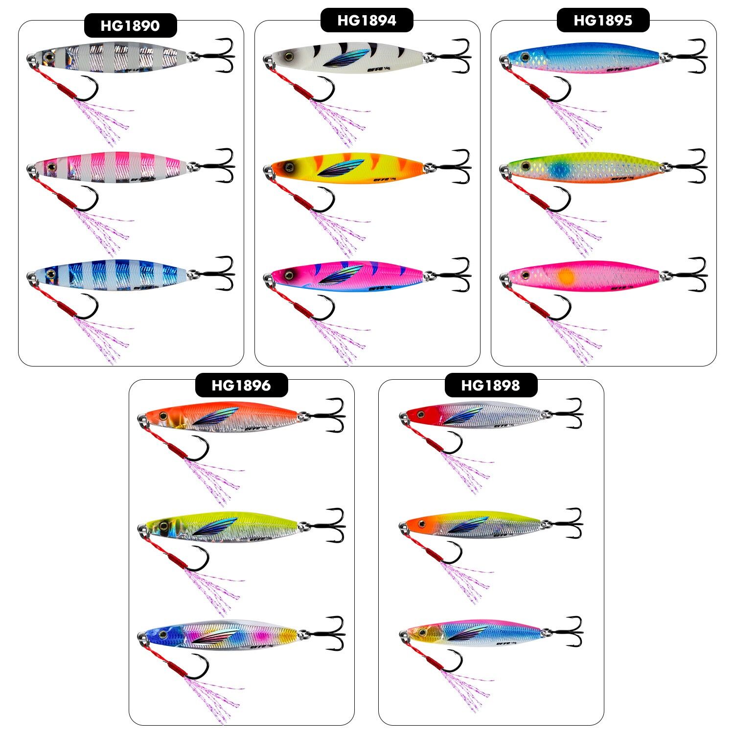 Effe Casting Trio Jig Seti
