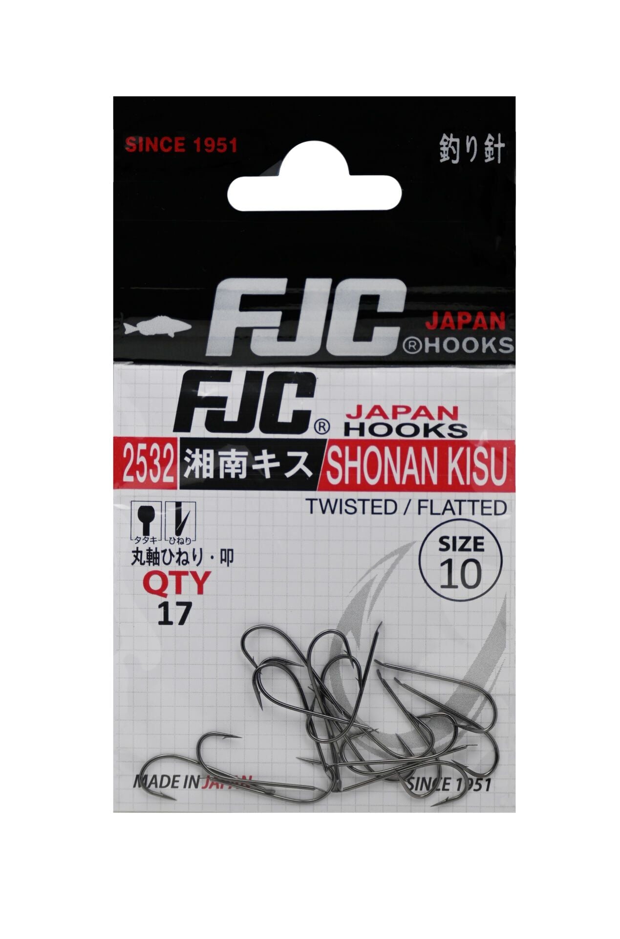 FJC 2532 SHONAN KISU BLACK NIKEL İĞNE