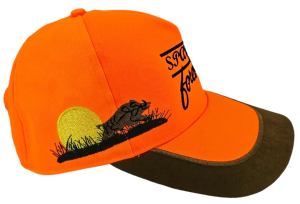 SPAYKO DOMUZ İŞLEMELİ TURUNCU AVCI ŞAPKASI