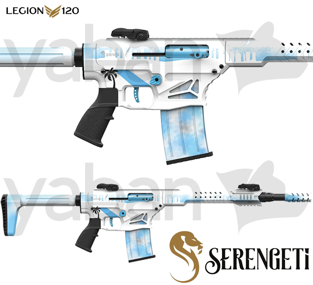 SERENGETİ LEGION-120 MIAMI BLUE ŞARJÖRLÜ AV TÜFEĞİ