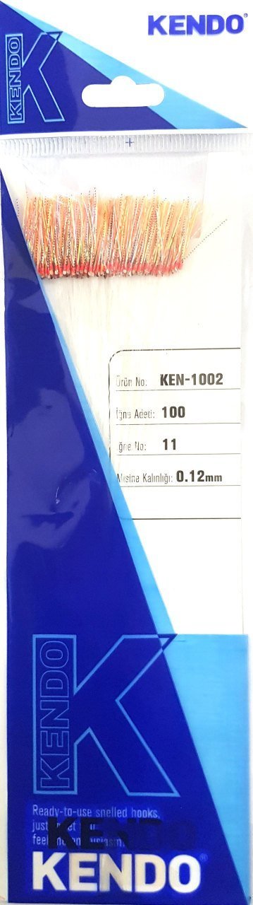 Kendo Özel Köstek 100 Adet İğne No:11 Turuncu Ördek İmitasyon