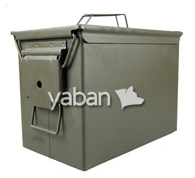 METAL MÜHİMMAT KUTUSU ORTA BOY