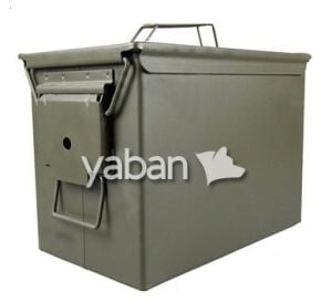 METAL MÜHİMMAT KUTUSU ORTA BOY