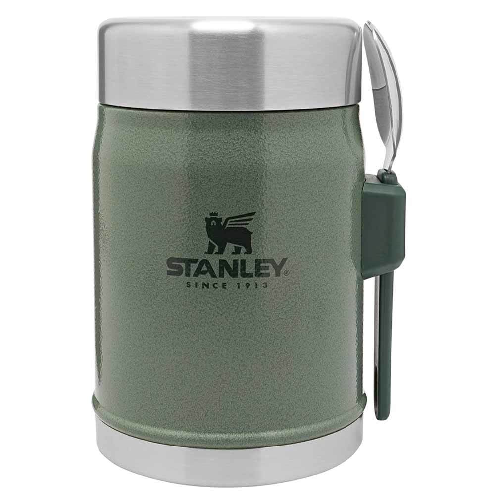 STANLEY KLASİK 0.40 LT YEŞİL KAŞIKLI YEMEK TERMOSU