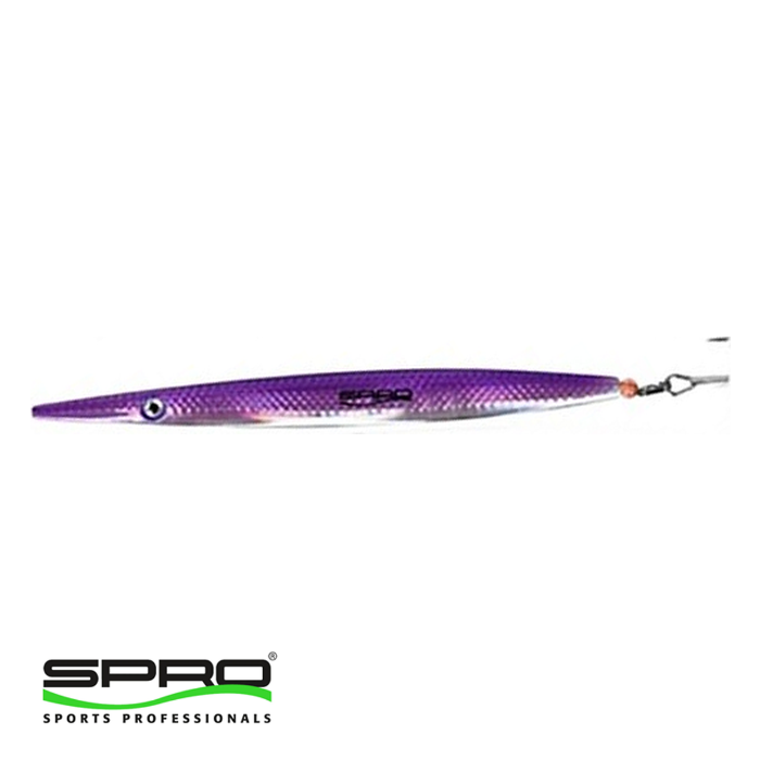 SPRO Mefo Inline Eel Purple 95 16G Jig