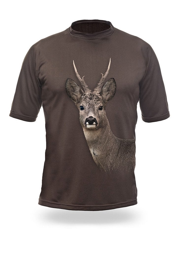 GAMEWEAR 3D KARACA DESENLİ 2 T-SHIRT