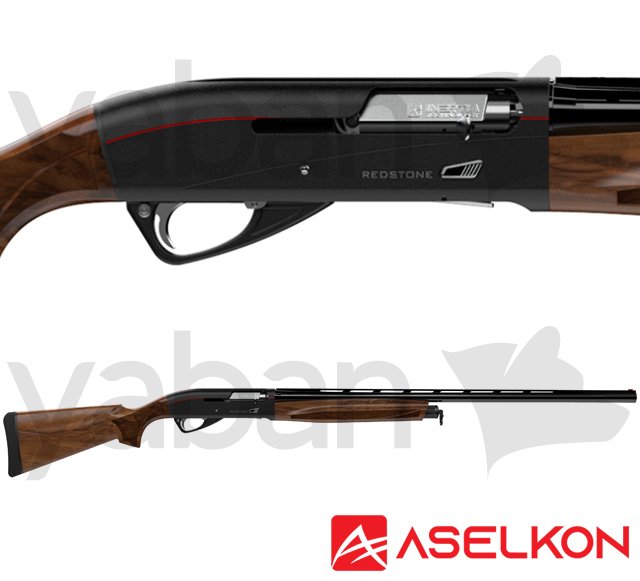 ASELKON REDSTONE DARK BLACK YARI OTOMATİK AV TÜFEĞİ