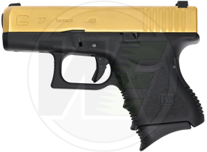 WE GLOCK 27 GEN3 TITANIUM GOLD BLOWBACK AIRSOFT TABANCA