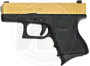 WE GLOCK 27 GEN3 TITANIUM GOLD BLOWBACK AIRSOFT TABANCA