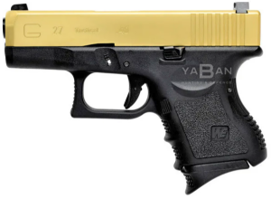 WE GLOCK 27 GEN3 TITANIUM GOLD BLOWBACK AIRSOFT TABANCA