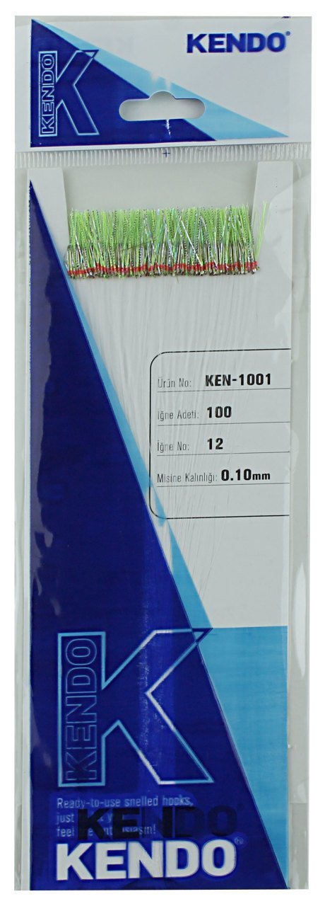 Kendo Özel Köstek 100 Adet İğne No:12 Açık Yeşil Ördek İmitasyon