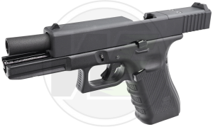 WE GLOCK 17 GEN4 MOS BLACK BLOWBACK AIRSOFT TABANCA