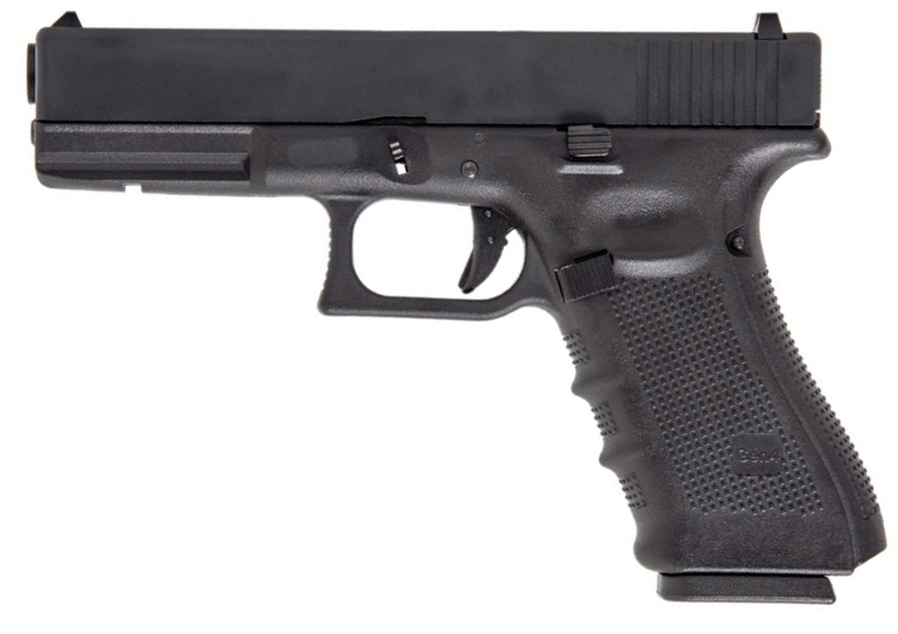 WE GLOCK 17 GEN4 MOS BLACK BLOWBACK AIRSOFT TABANCA