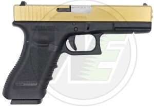 WE GLOCK 17 GEN3 TITANIUM GOLD BLOWBACK AIRSOFT TABANCA