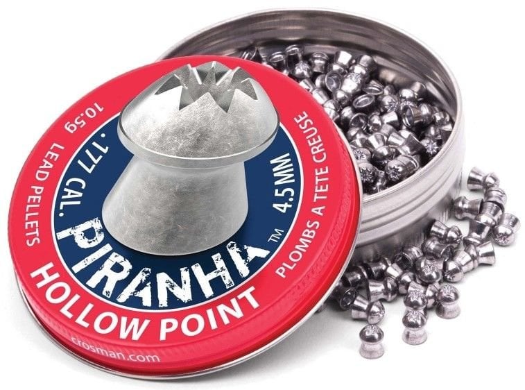 CROSMAN PIRANHA HOLLOW POINT 5.5 MM SAÇMA / 400 ADET