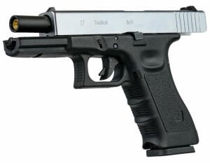 WE GLOCK 17 GEN3 SILVER BLOWBACK AIRSOFT TABANCA