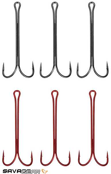 Savage gear Double Hook 6 Adet