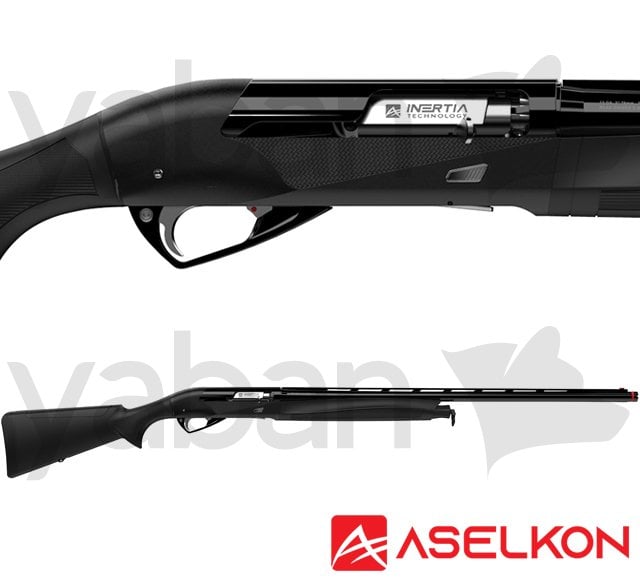 ASELKON INTER SENTETİK MATTE SİYAH YARI OTOMATİK AV TÜFEĞİ