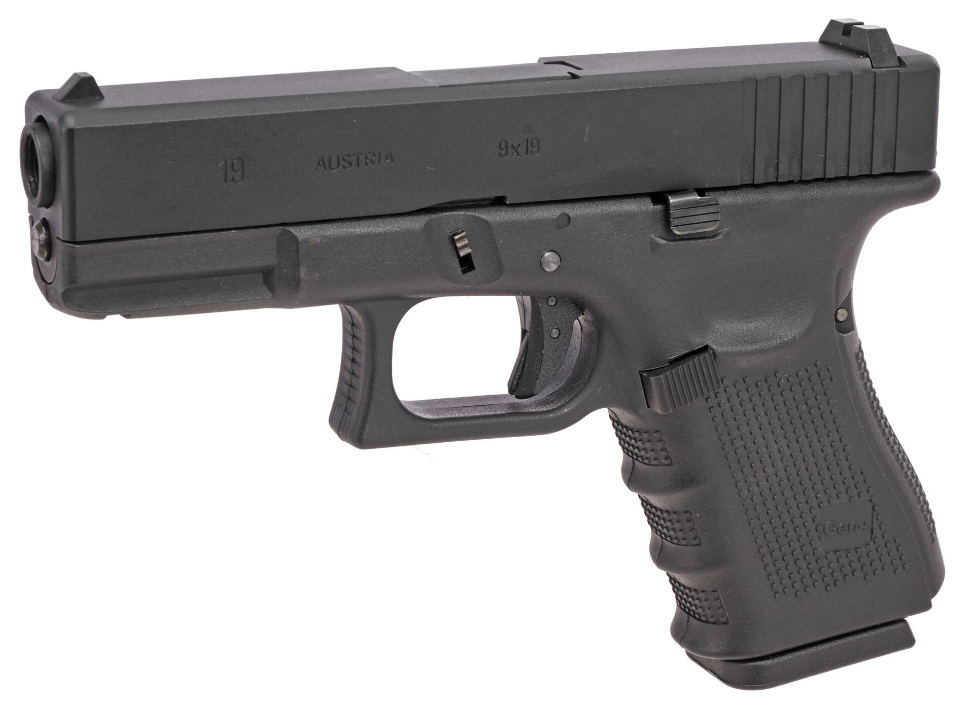 WE GLOCK 19 GEN4 BLACK BLOWBACK AIRSOFT TABANCA
