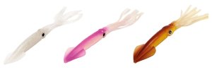 Lineaeffe FF Alive Squid 22.9 cm 3 Adet Suni Yem 41-Glow Fleck