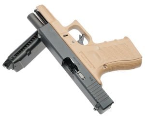 WE GLOCK 19 GEN4 TAN BLOWBACK AIRSOFT TABANCA