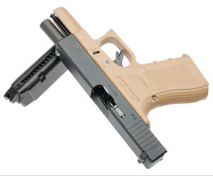 WE GLOCK 19 GEN4 TAN BLOWBACK AIRSOFT TABANCA