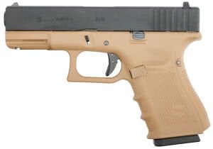 WE GLOCK 19 GEN4 TAN BLOWBACK AIRSOFT TABANCA
