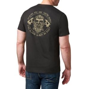 5.11 KICKING AXE TEE BLACK T-SHIRT
