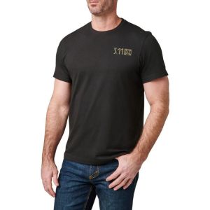 5.11 KICKING AXE TEE BLACK T-SHIRT