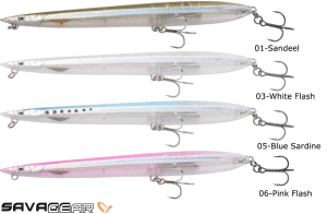 Savage gear Sandeel Surf Walker 155 17g Suni Yem 05-Blue Sardine