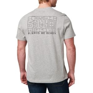 5.11 OVERWATCH TEE HEATHER GRAY T-SHIRT
