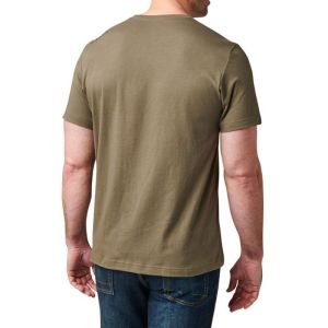 5.11 YOU'LL SURVIVE TEE RANGER GREEN T-SHIRT