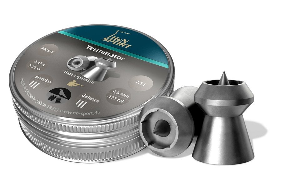 H&N TERMINATOR 7.25 GRAIN 4.5 MM SAÇMA / 400 ADET