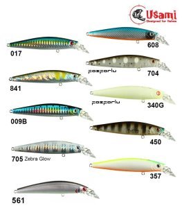 Usami Bay Shinner 85 SP-MR 9.7 G Maket Balık 018