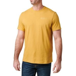 5.11 BREW GROUNDS TEE OLD GOLD T-SHIRT